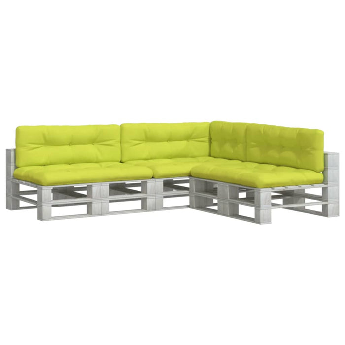 Perne de paleți, 7 buc., verde deschis, material textil WALTI