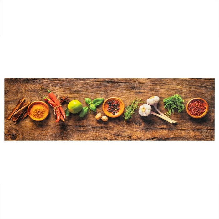 Covor de bucătărie lavabil Spices, 45x150 cm, catifea - WALTI WALTI