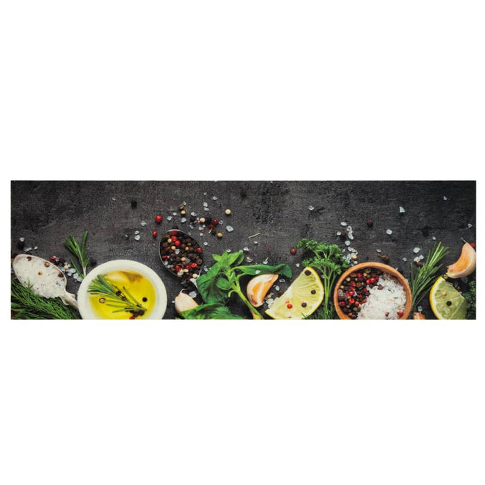 Covor de bucătărie lavabil Spices, 45x150 cm, catifea - WALTI WALTI