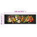 Covor de bucătărie lavabil Spices, 45x150 cm, catifea - WALTI WALTI
