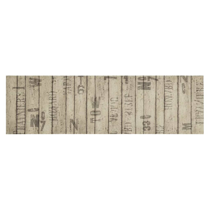 Covor de bucătărie lavabil, model gard, 45x150 cm, catifea - WALTI WALTI