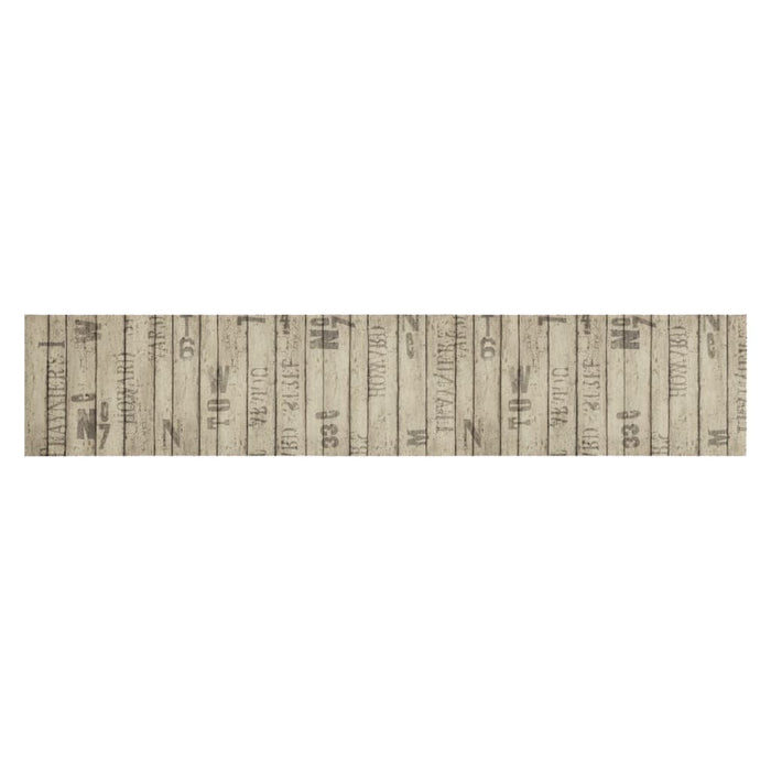 Covor de bucătărie lavabil, imprimeu gard, 60x300 cm, catifea - WALTI WALTI