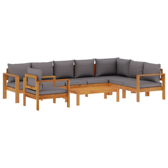 Set de canapele grădină cu perne, 6 piese, lemn masiv acacia - WALTI WALTI