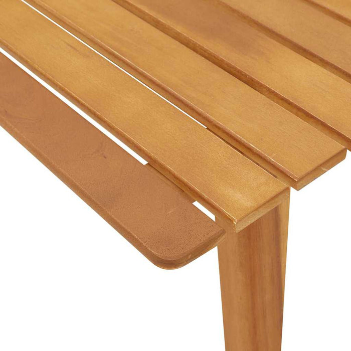 Scaune de Grădină cu Masă 4 buc. Gri Lemn Solid de Acacia WALTI