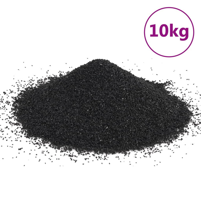 Nisip de acvariu, 10 kg, negru, 0,2-2 mm - WALTI WALTI