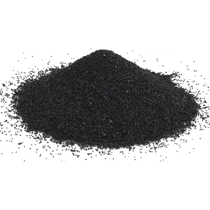 Nisip de acvariu, 10 kg, negru, 0,2-2 mm - WALTI WALTI