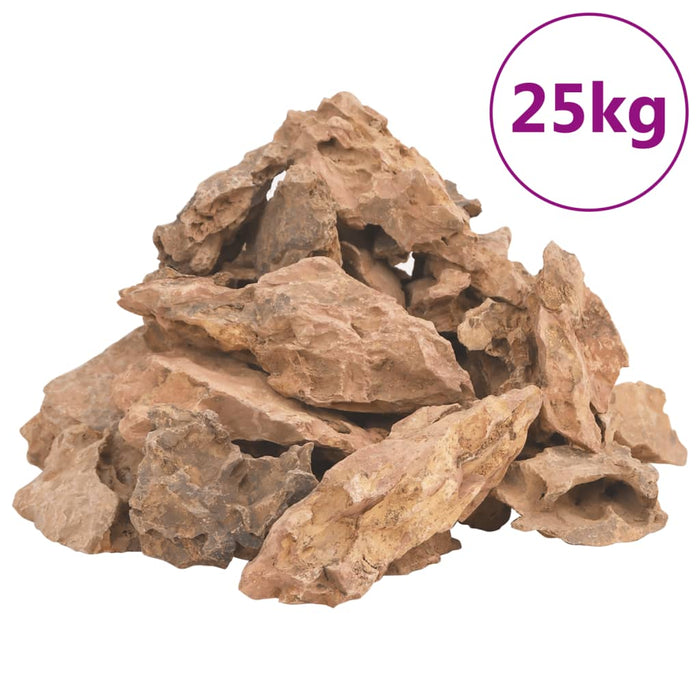 Pietre de lavă, 25 kg, maro, 1-10 cm WALTI