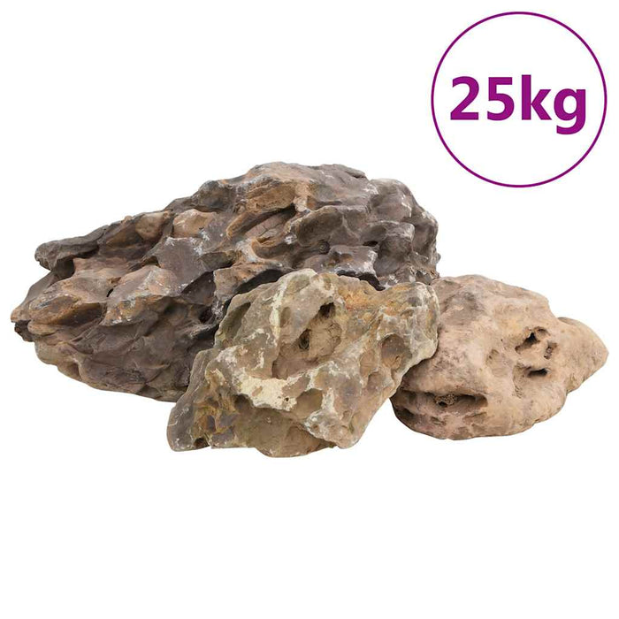 Pietre dragon, 25 kg, gri, 10-40 cm WALTI