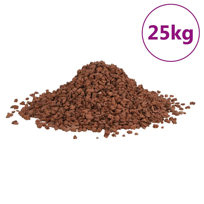Roci vulcanice, 25 kg, roșu, 5-8 mm - WALTI WALTI