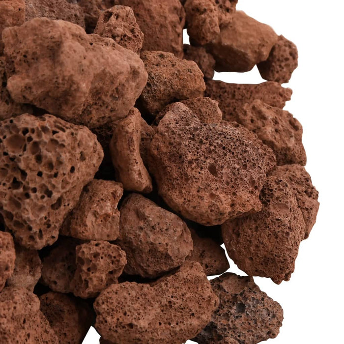 Roci vulcanice, 10 kg, roșu, 1-2 cm - WALTI WALTI