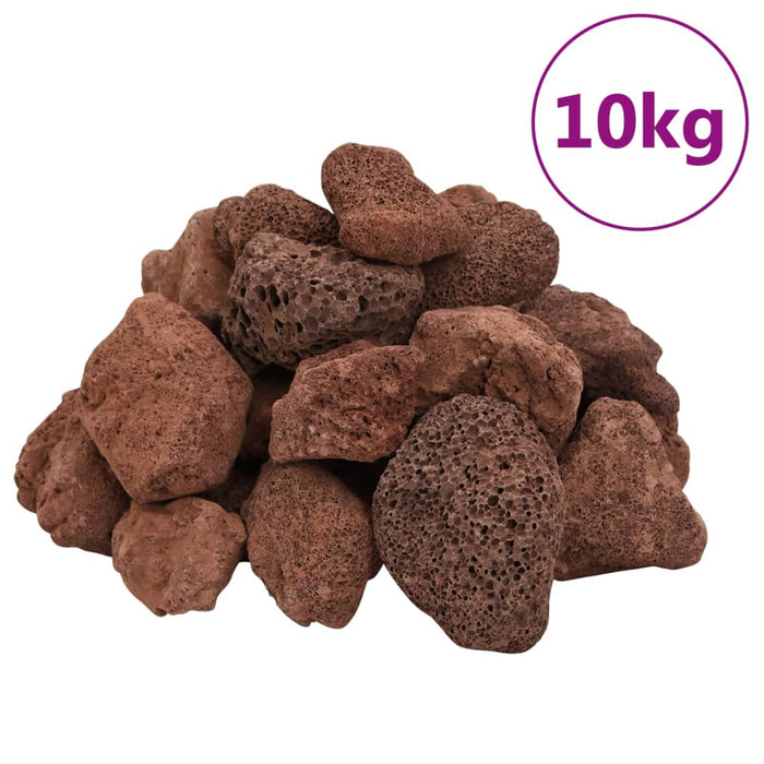 Roci vulcanice, 10 kg, roșu, 5-8 cm - WALTI WALTI