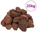 Roci vulcanice, 25 kg, roșu, 5-8 cm - WALTI WALTI