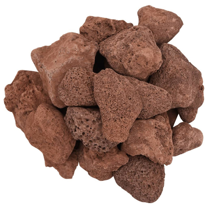 Roci vulcanice, 25 kg, roșu, 5-8 cm - WALTI WALTI