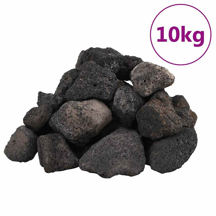 Roci vulcanice, 10 kg, negru, 5-8 cm - WALTI WALTI
