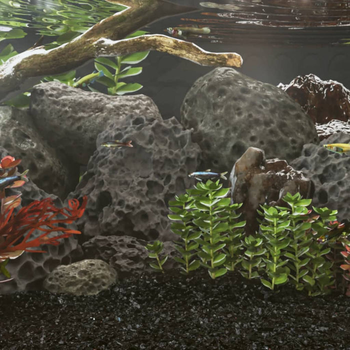 Roci vulcanice, 25 kg, negru, 10-30 cm - WALTI WALTI