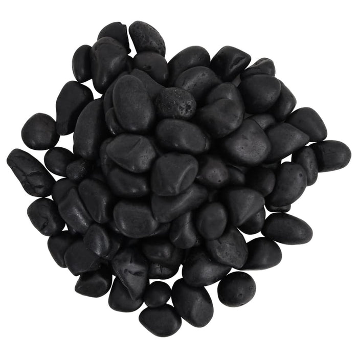 Pietricele lustruite, 10 kg, negru, 2-5 cm - WALTI WALTI