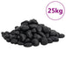 Pietricele lustruite, 25 kg, negru, 2-5 cm - WALTI WALTI