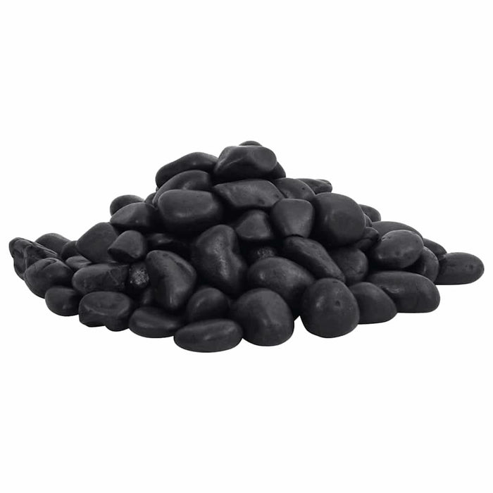Pietricele lustruite, 25 kg, negru, 2-5 cm - WALTI WALTI