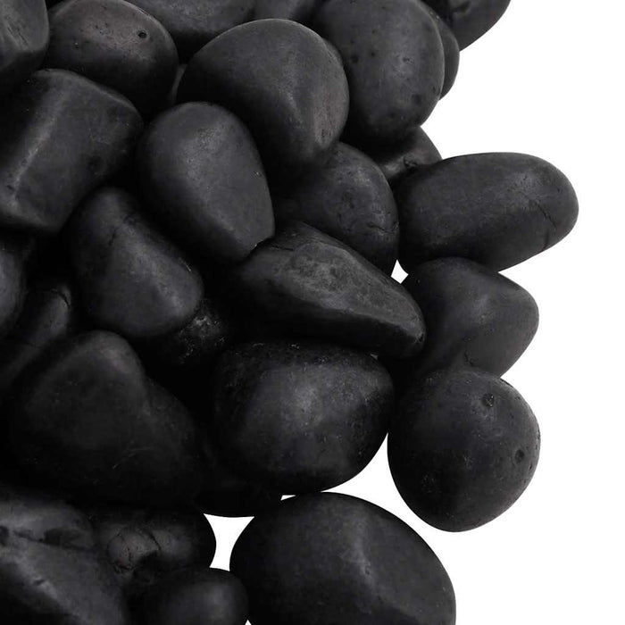 Pietricele lustruite, 25 kg, negru, 2-5 cm - WALTI WALTI