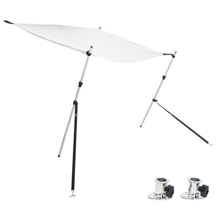 Set extensie parasolar T-Top, alb, 170x170x(113-182,5) cm - WALTI WALTI
