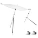Set extensie parasolar T-Top, alb, 170x170x(113-182,5) cm - WALTI WALTI