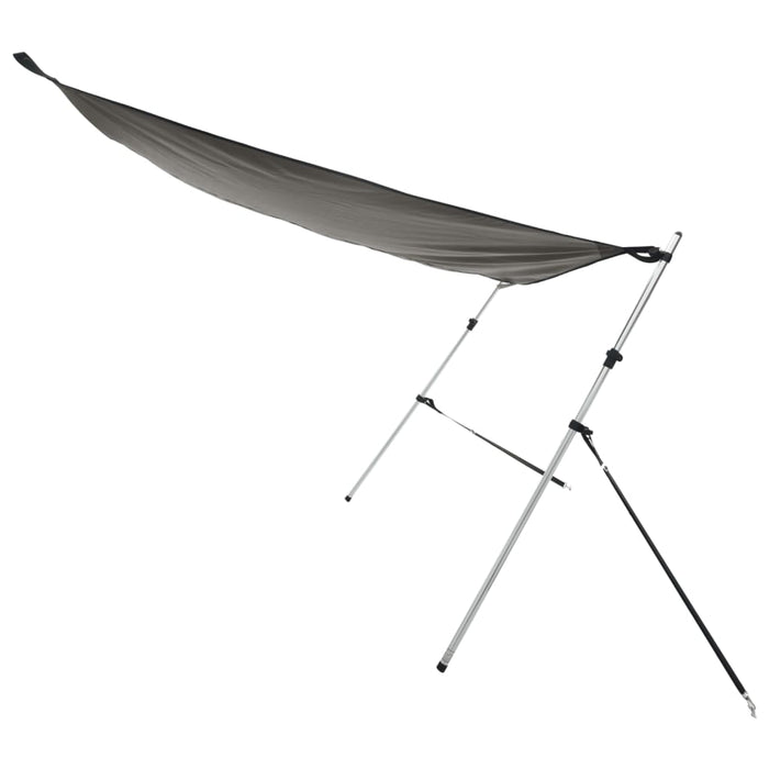 Set extensie parasolar T-Top gri antracit 170x170x(113-182,5)cm - WALTI WALTI