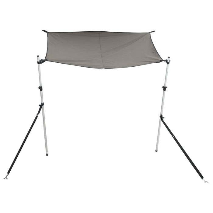 Set extensie parasolar T-Top, antracit, 174x205x(115-194) cm - WALTI WALTI