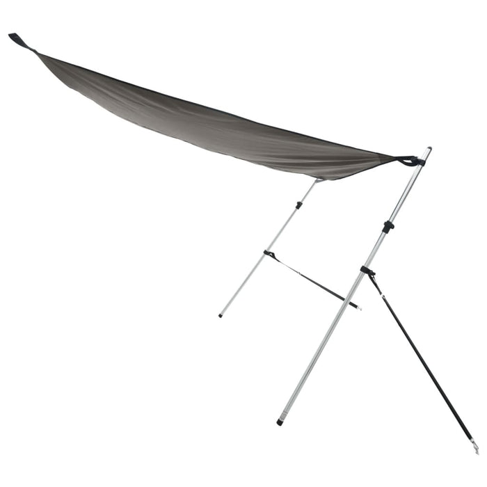 Set extensie parasolar T-Top, antracit, 174x205x(115-194) cm - WALTI WALTI