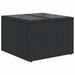 Set mobilier de grădină cu perne, 8 piese, negru, poliratan - WALTI WALTI