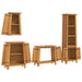 Set mobilier de baie, 4 piese, lemn masiv de pin - WALTI WALTI