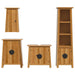 Set mobilier de baie, 4 piese, lemn masiv de pin - WALTI WALTI