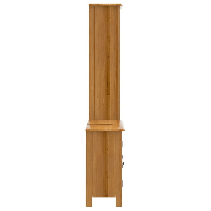 Set mobilier de baie, 2 piese, lemn masiv de pin - WALTI WALTI