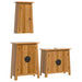 Set mobilier de baie, 3 piese, lemn masiv de pin - WALTI WALTI