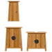 Set mobilier de baie, 3 piese, lemn masiv de pin - WALTI WALTI