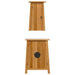 Set mobilier de baie, 2 piese, lemn masiv de pin - WALTI WALTI
