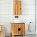 Set mobilier de baie, 2 piese, lemn masiv de pin - WALTI WALTI