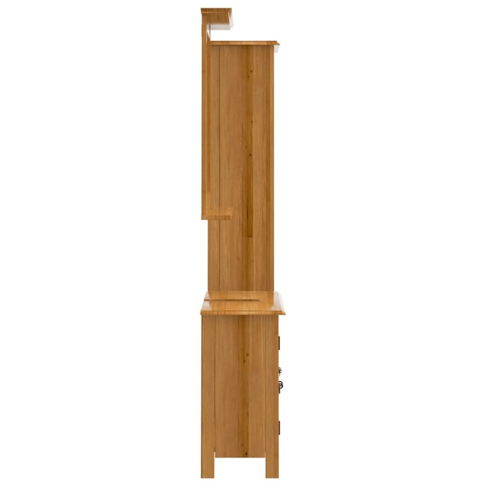 Set mobilier de baie, 3 piese, lemn masiv de pin - WALTI WALTI