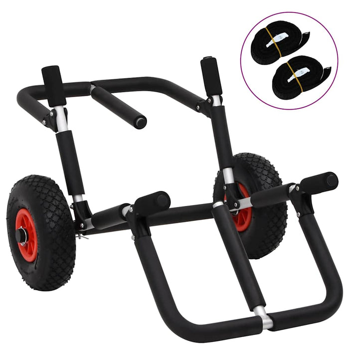 Cărucior de SUP pentru 2 plăci de surf pliabil, 90 kg, aluminiu - WALTI WALTI