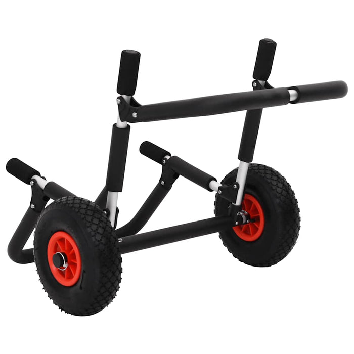 Cărucior de SUP pentru 2 plăci de surf pliabil, 90 kg, aluminiu - WALTI WALTI