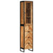 Dulap de baie, 40x27x190 cm, lemn masiv de acacia - WALTI WALTI