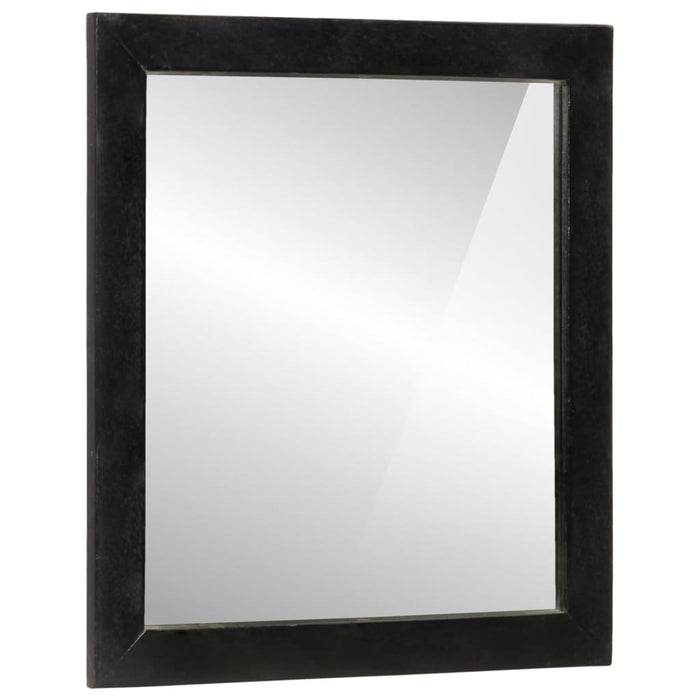 Set mobilier de baie, 2 piese, fier și lemn masiv de mango - WALTI WALTI