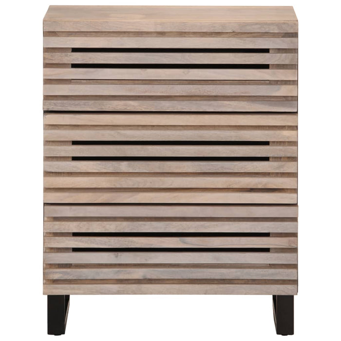 Dulapuri, 2 buc., 60x34x75 cm, lemn masiv de mango WALTI