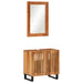 Set mobilier de baie, 2 piese, lemn masiv de acacia - WALTI WALTI