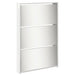 Pantofar cu oglindă 5 niveluri, alb extralucios, 63x17x169,5 cm - WALTI WALTI