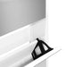 Pantofar cu oglindă 5 niveluri, alb extralucios, 63x17x169,5 cm - WALTI WALTI