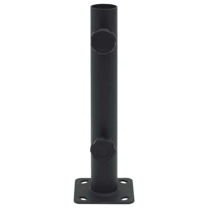 Suport de umbrelă pentru stâlp de Ø32/34/38 mm, negru mat, oțel - WALTI WALTI