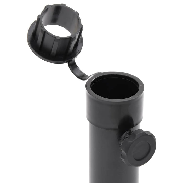 Suport de umbrelă pentru stâlp de Ø38/48 mm, negru mat, oțel - WALTI WALTI