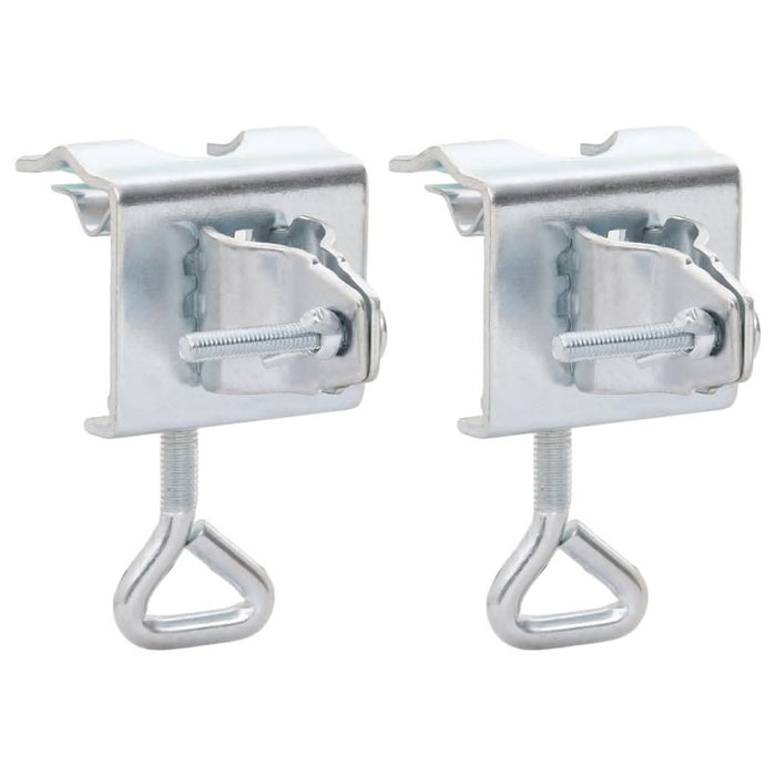 Cleme umbrelă pentru balcon, 2 buc., 32 mm, oțel galvanizat - WALTI WALTI
