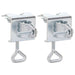 Cleme umbrelă pentru balcon, 2 buc., 32 mm, oțel galvanizat - WALTI WALTI