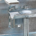 Cleme umbrelă pentru balcon, 2 buc., 32 mm, oțel galvanizat - WALTI WALTI